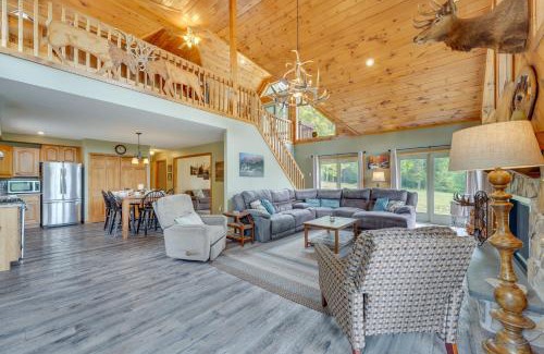 Benezette Casa | 3-Acre Benezette Cabin Hot Tub, Grill and Mtn View