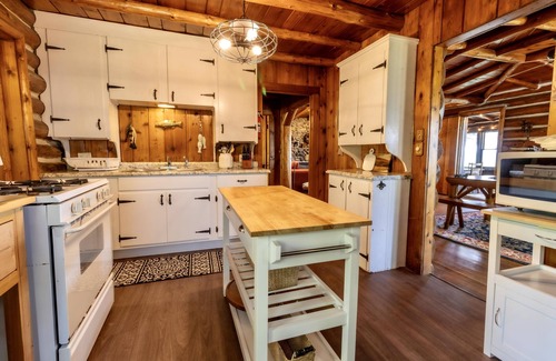 Lake Township Cabina | 3 bedroom 1 bath cabin with private frontage on Platte Lake