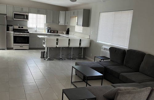 Blythe Casa | 3 bedroom 1 bath house washer & dryer in unit ac tv Newly renovated furnished