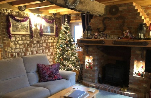 Foulden Cabaña | Alojamiento de 3 habitaciones en Foulden, cerca de Swaffham