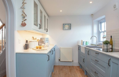 Burgh Island Cabaña | Alojamiento de 3 habitaciones en Kingston