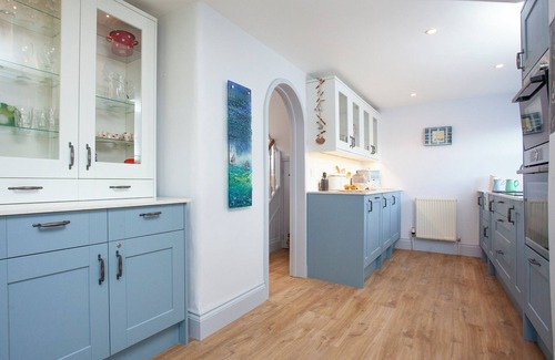 Burgh Island Cabaña | Alojamiento de 3 habitaciones en Kingston