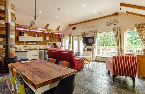 Durham Chalet De Esquí | Alojamiento de 3 habitaciones en Haswell, Nr Durham