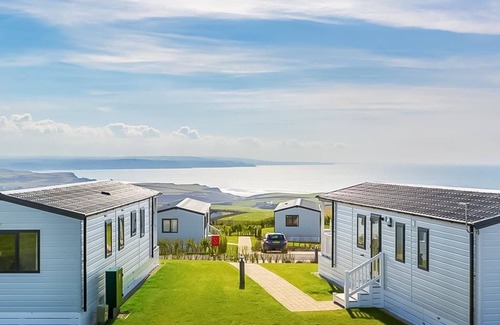 Stibb Chalet De Esquí | Alojamiento de 3 habitaciones en Sandymouth Bay, Bude