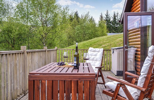Foss Cabaña | Alojamiento de 3 habitaciones en Glengoulandie, near Aberfeldy