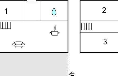 Offersøy Casa | Alojamiento de 3 habitaciones en Offersøy