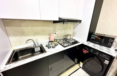 Tashkent Apartamento | 3-bedroom apartment in fabulous Toshkent with AC, WiFi