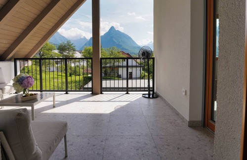 Bovec Apartamento | 3-bedroom apartment with stunning moutain views and large terrace - House Elipsa