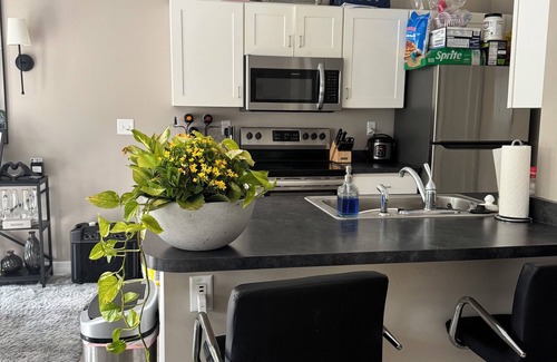 Rochester Casa | 3-bedroom Cozy Suburban Escape in terrific Gates with AC, fitness room, WiFi