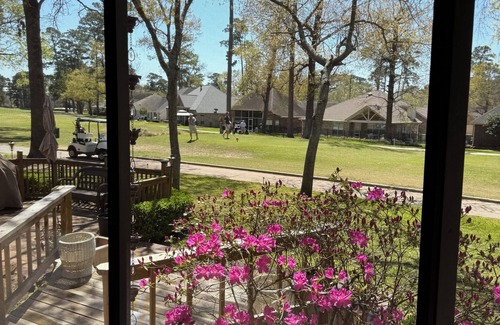 Walden on Lake Conroe Casa | 3-bedroom golf course home on Walden on Lake Conroe Montgomery with WiFi, AC