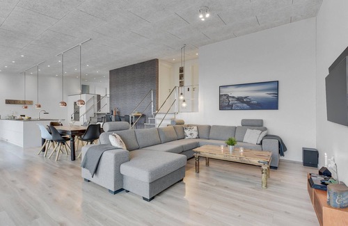 Grønninghoved Strand Casa | Impresionante casa en Sjølund con sauna