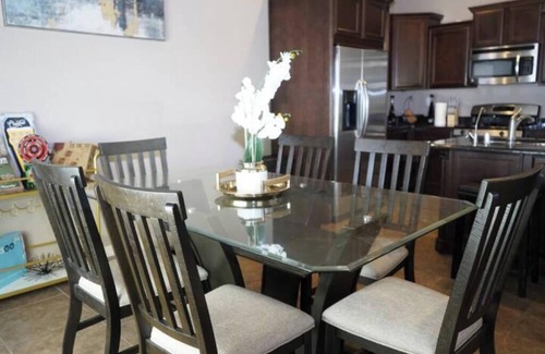 Biggs Field Casa | 3-bedroom house in charming El Paso with AC, fitness room, WiFi, Gated community
