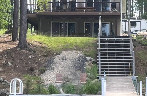 Iron River Casa | 3-bedroom lake house on Iron Lake near Iron River, MI