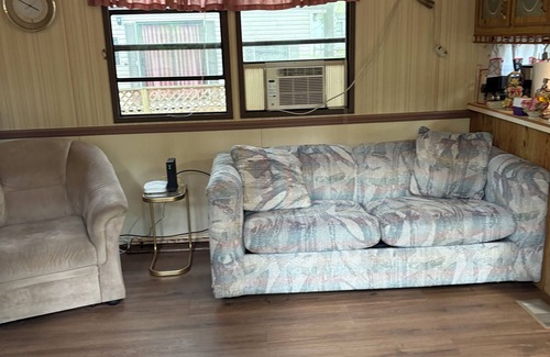 White Mills Casa | 3-bedroom mobile home in charming Hawley with AC