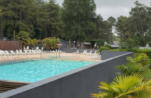 Camiers Casa | 3-bedroom mobile home with pool