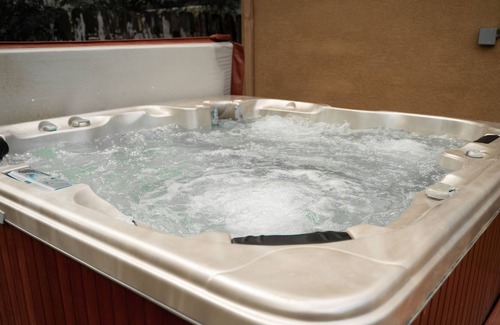 East Colorado Springs Casa | 3-Bedroom Oasis with a Hot Tub!!