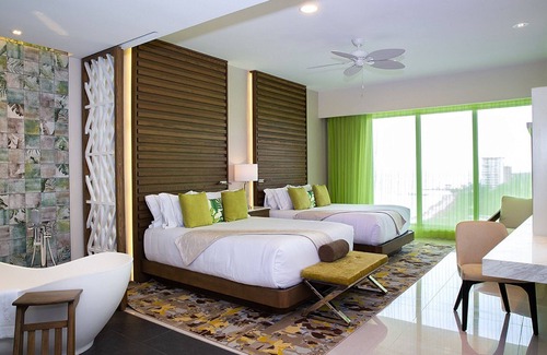 Punta Sam Complejo | Ático Loft de 3 dormitorios con vistas al mar - Solo alojamiento