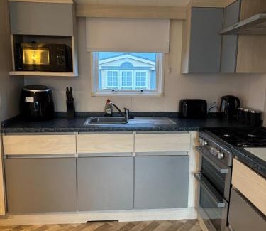 Rhyl Chalet De Esquí | 3 Bedroom stunning Caravan Justin