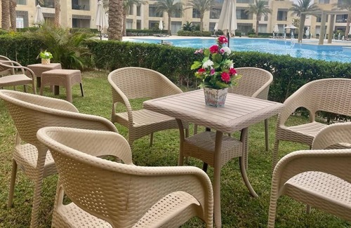 El Gouna Apartamento | 3 Bedrooms APT Ground Floor Pool view