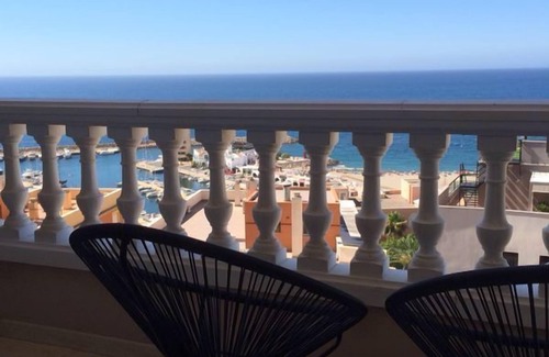 Aguadulce Apartamento | 3 habitaciones dobles - Terraza con vistas al mar - WIFI 500mbps