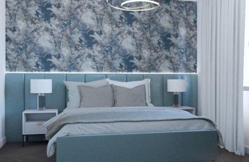 Rzeszow Apartamento | 3 Bedrooms Premium Bella Blue for 8 Guests with AC and Free out side Parking