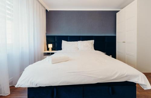 Rzeszow Apartamento | 3 Bedrooms Premium Bella Blue for 8 Guests with AC and Free out side Parking