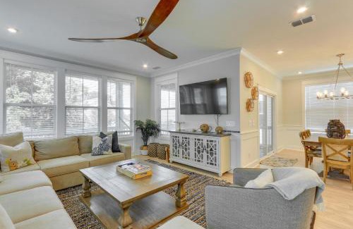 Palmetto Dunes Casa | 3 Decks and Water Views Breezy Home in Hilton Head