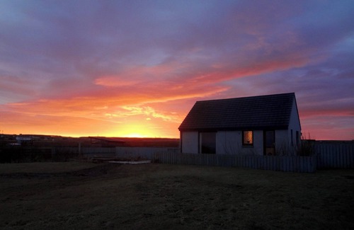 Hunspow Cabaña | Alojamiento de 3 habitaciones en Scarfskerry near Castletown