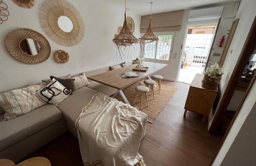 La Mata Casa | 3-level family bungalow in La Mata: 2-min walk to beach; terrace w/ sea views