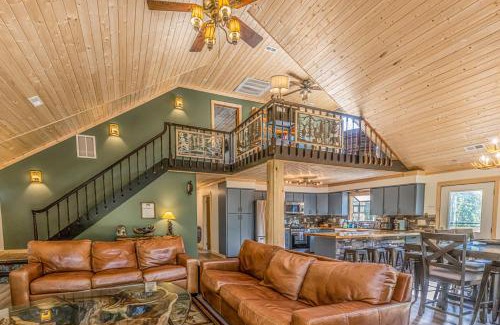 Bryson City Chalet De Esquí | 3 Little Bears! Backs up to GSMNP! Creek, Spacious
