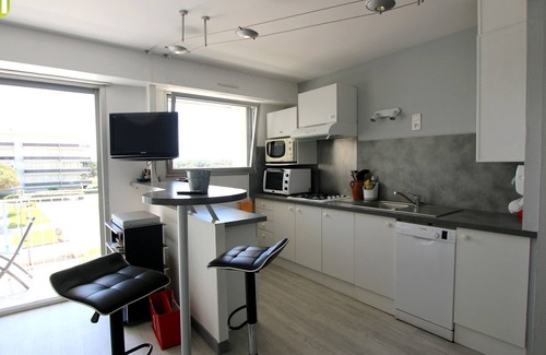 Saint-Brevin-l'Ocean Apartamento | Apartamento T3 en centro, 5 plazas, aparcamiento, playa a 70m