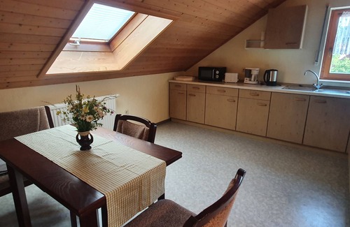 Nuedlingen Apartamento | 3 room apartment in the Rhön / near Bad Kissingen. Quiet location! Lots of nature!