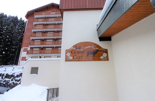 Station de Drouzin le Mont Apartamento | 3 piezas con parking, a pie de pistas en Saint-Jean-d'Aulps
