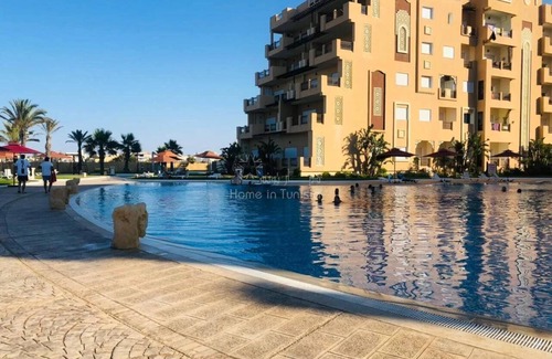 Chott Mariem Apartamento | 3 room waterfront apartment with swimming pool