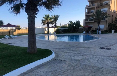 Chott Mariem Apartamento | 3 room waterfront apartment with swimming pool