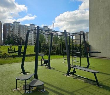 Kaunas Apartamento | 3 rooms 2 bedrooms apartment with garden