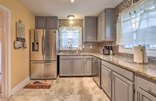 Lochearn Casa | 3-Story Home: Deck 7 Mi to Downtown Baltimore