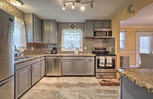 Lochearn Casa | 3-Story Home: Deck 7 Mi to Downtown Baltimore