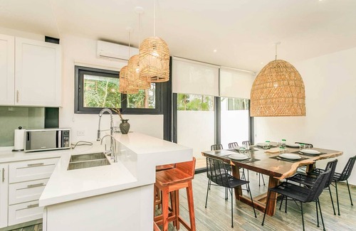 Ek Balam Village Casa | 3 Story Home w/Private Roof Pool & Tropical Views