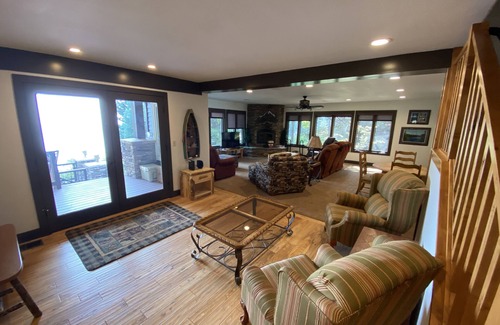 Peninsula Village Casa | 3 Story Lake Front Home with Dock and Beach