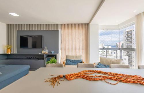 Centro Apartamento | Apto 3 suites a 280m del mar en Itapema VGA1002
