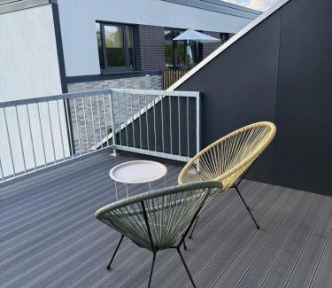 Fuhlsbuttel Apartamento | 3-Zimmer-Wohnung in Hamburg am Flughafen