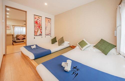 Okubo Apartamento | 30 Shin-okubo subways 5 mins,more than 11 people,big mansion