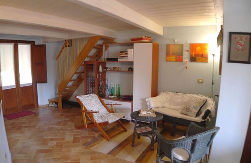 San Vero Milis Villa | A 300 metros de la playa de S'arena Scoada, 5 camas, 2 baños, barbacoa.