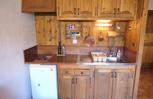 Le Bettex Apartamento | A 300m de las pistas de esquí, 1.o piso, vista montaña, balcón, parking, tv, 28m², Saint Gervais