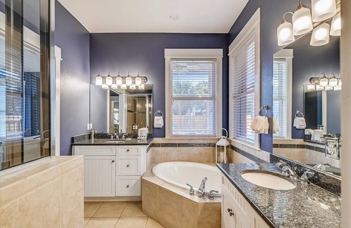 Village of Sugar Beach Casa | Bahama Breeze 30A Seagrove Beach Alquiler de vacaciones con piscina privada + bicicletas gratis!