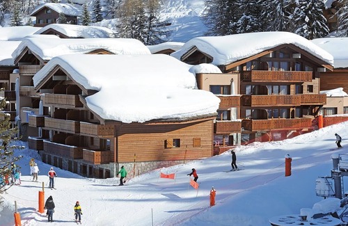 Plagne 1800 Apartamento | Centro estación, piscina, tv, local para esquís, 30m², La Plagne