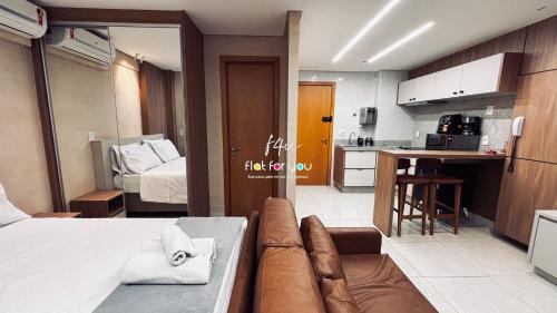 Jardim Goias Apartamento | #3107# Flat Studio no Brookfield Tower –Jd Goiás