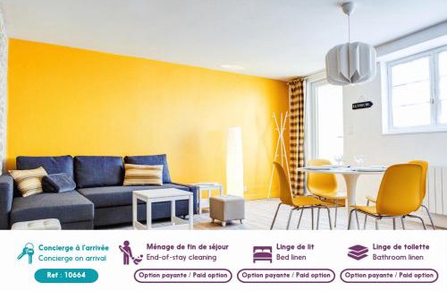 Saint-Guenole Apartamento | 350 m de la plage - Bel appartement pour 4