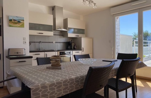 Pleherel-Plage-Vieux-Bourg Apartamento | 353 - T2 Lumineux Avec vue Imprenable sur le Cap Fréhel et L'anse du Croc